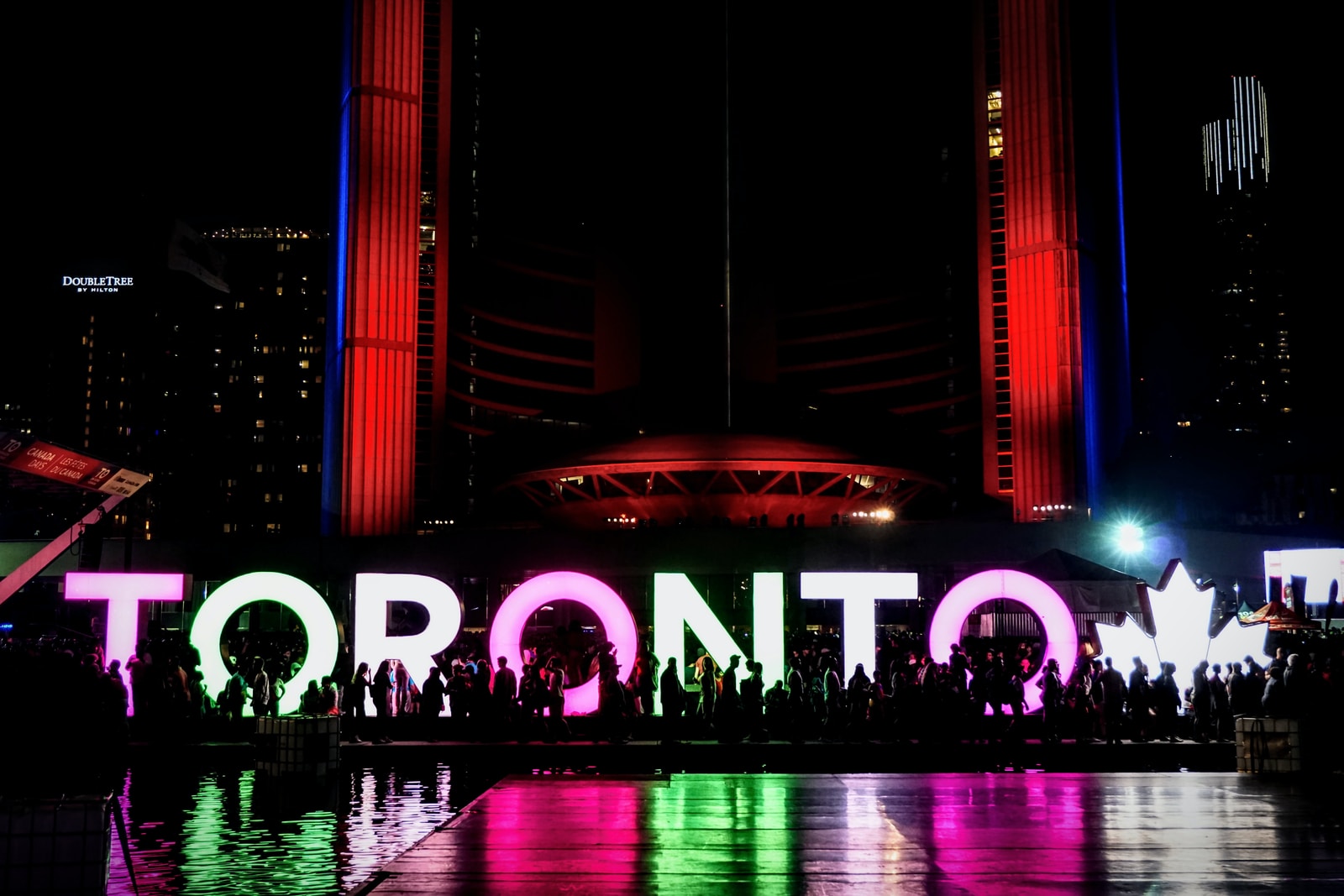 Toronto LED signboard